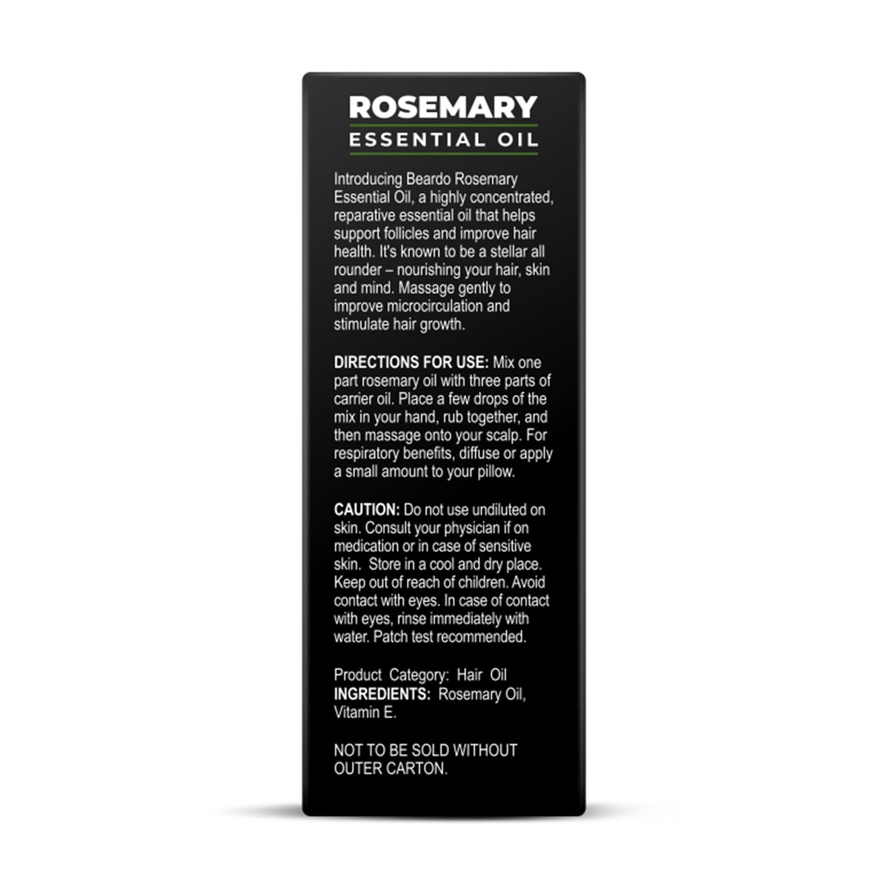 Beardo Rosemary Essential Oil, 15 ml | Rosemary Oil for Hair Growth, Hair fall and Regrowth | Hair & Skin Nourishment | 100% Natural | Aroma Oil