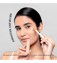 House Of Makeup Matte Concealer for Dark Circles, Pigmentation | Non-Crease, Non-Cakey | Long Wear, Waterproof, Sweat-proof | Full Coverage Concealer for Oily Skin | For Face Makeup | 6 ML (L01- Light Skin Tone)