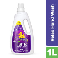 Fiama Relax Hand Wash, 1000ml refill pack, Lavender and Ylang Ylang, For Soft and Supple Hands, Fragrant Handwash