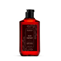 THE LOVE CO. Oud Fantasy Body Lotion - Nourishing Moisturizer Cream for Dry Skin - Suitable for Men and Women with Jojoba Oil, Shea Butter & Vitamin E - 250ml