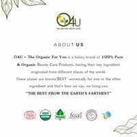 O4U - Mysore Sandalwood Powder for- De Tan, Glowing Skin, Oil Control, Fades Acne Scars & Ageing Marks/USDA Certified, 100% Pure & Organic - Set of 2