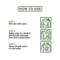 Khadi Organique Handmade Neem-Tulsi Soap Pack Of 4