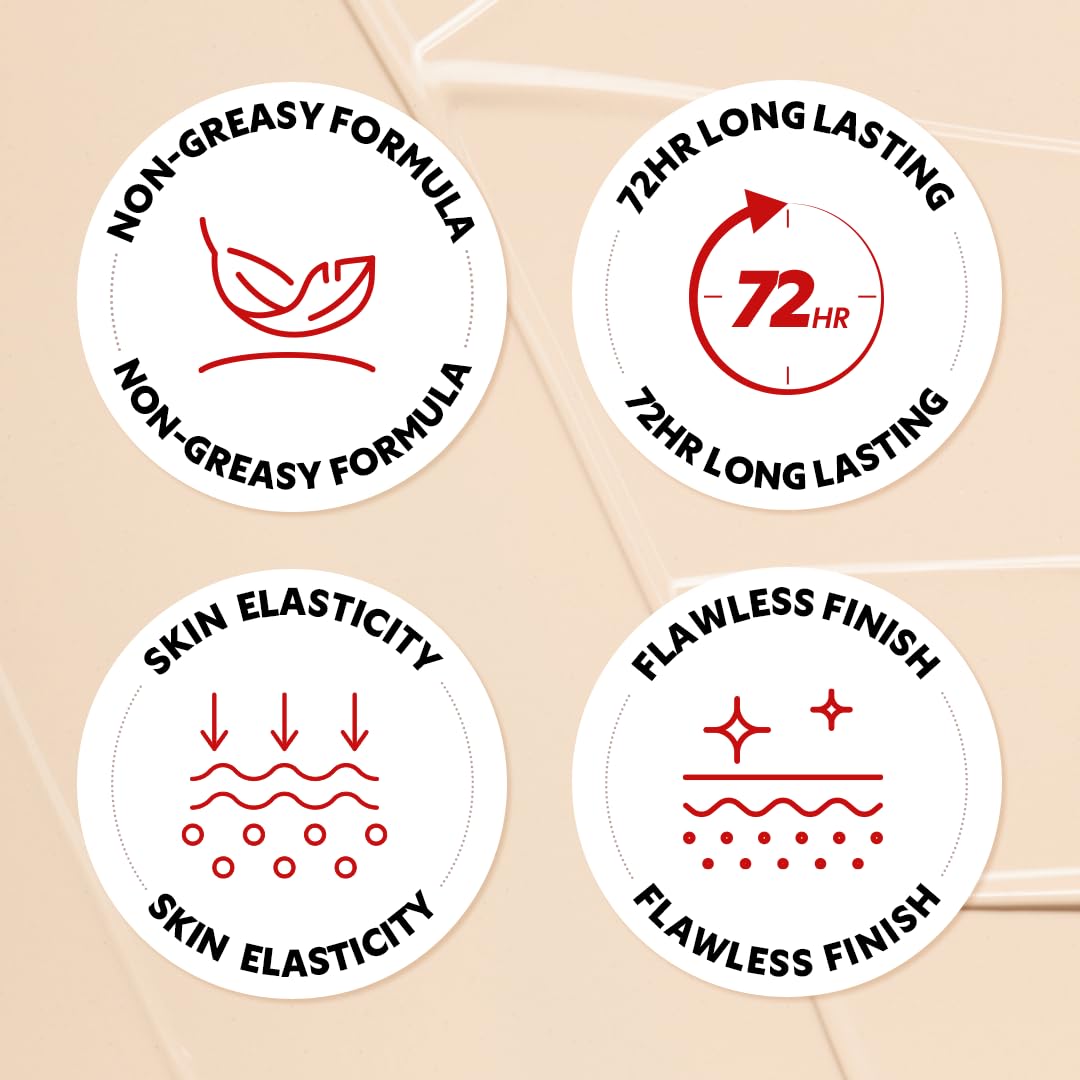 TIRTIR Mask Fit Red Cushion Foundation | Full coverage, Skin fit, Satin Glow Finish | Korean Cushion Foundation #51N FUDGE | 4.5g