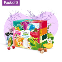 Fiama Gel Bathing Bar Mega Celebration Pack, With 8 Unique Gel Bars & Skin Conditioners For Moisturized Skin, 125g Soap (Pack Of 8)