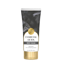 Body Cupid Charcoal Detox Body Wash | Deep Cleansing & Purifying | No Parabens, Sulphates or Silicones | Luxury Shower Gel | 150ml