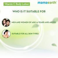 Mamaearth Vitamin C Body Lotion For Women And Men, Body Lotion For Dry Skin - Pack of 2 (400 ml * 2)