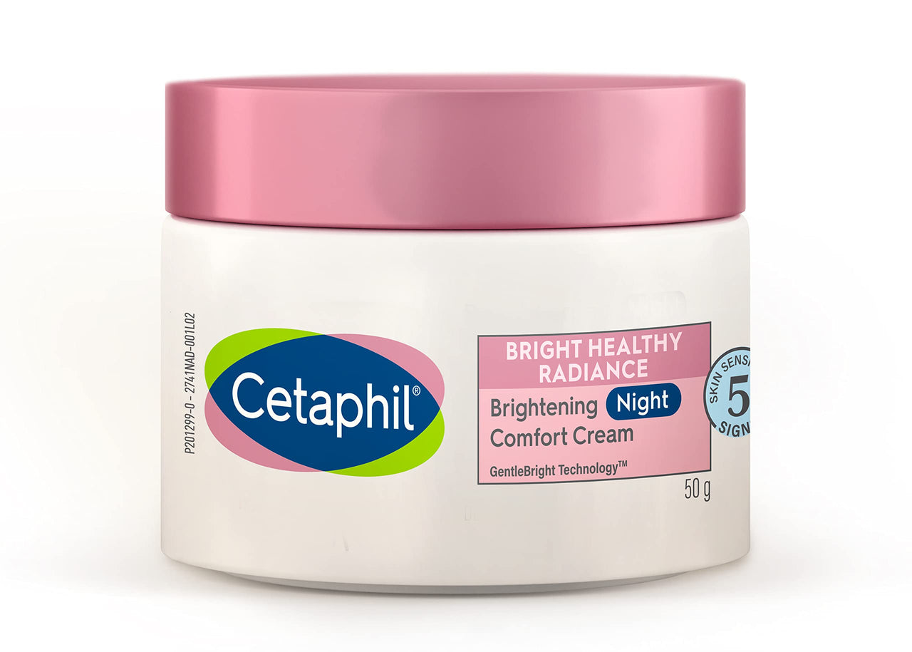 Cetaphil Brightening Day and Night Protection Cream, White, 50 ml Combo