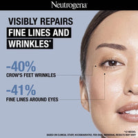 Neutrogena Visible Repair Retinol Day & Night Eye Cream | Boosts Collagen for Anti-Ageing | Reduces Dark Circles, Wrinkles & Fine Lines | 15g