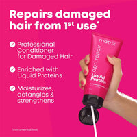 Matrix Opti.Repair Professional Shampoo + Conditioner | Infused with Liquid Proteins | For Damaged & High Porosity Hair (200ml + 98 g)