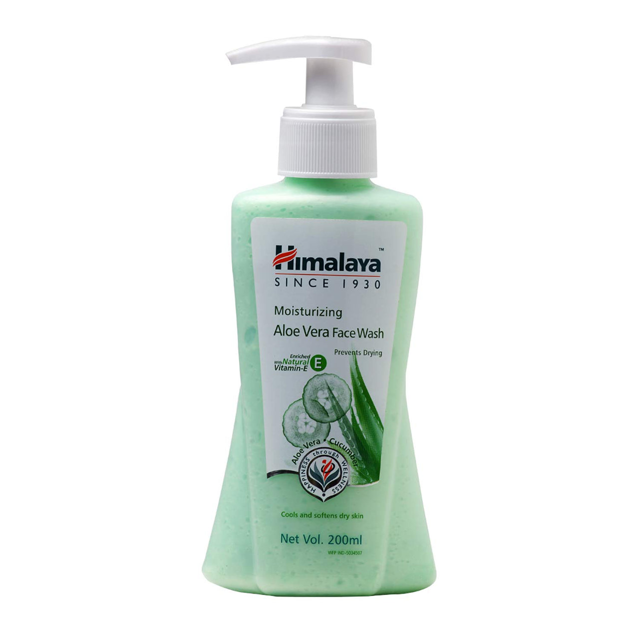 Himalaya Baby Body Lotion, For All Skin Types (400 ml) & Moisturizing Aloe Vera Face Wash, 200ml
