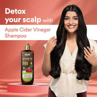 WOW Apple Cider Vinegar No Parabens & Sulphate Shampoo, 200mL