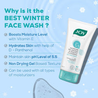 Joy pH 5.5 Hydrating Gel Face Wash with Ceramides 150ml | Gently Cleanses and Restores Skin Barrier | Ideal for Sensitive Skin