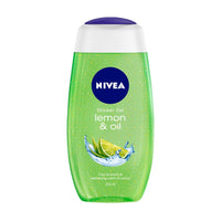NIVEA Shower Gel, Lemon & Oil Body Wash, Women, 250ml And NIVEA Shower Gel, Frangipani & Oil Body Wash, Women, 250ml And NIVEA Shower Gel, Water Lily & Oil Body Wash, Women, 250ml