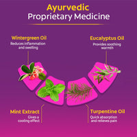 Moov Fast Pain Relief Cream - 50g (Pack of 3) | Suitable for Back Pain, Muscle Pain, Joint Pain, Knee Pain | 100% Ayurvedic Formula | Suitable for Sports & Gym related injuries