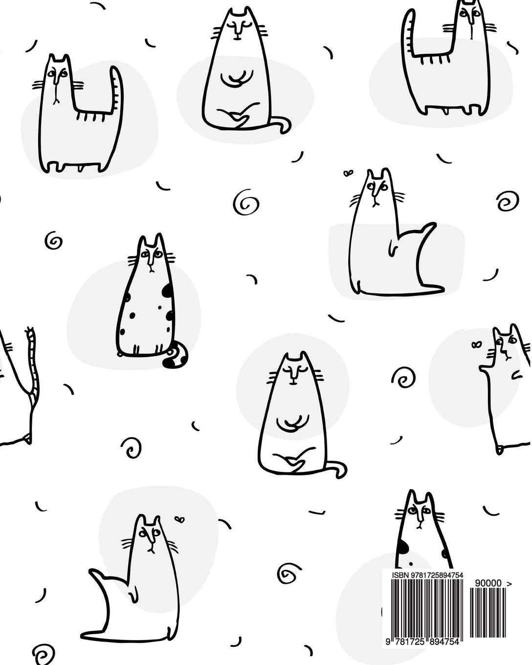 Busy Cat Planner: Personal Monthly Weekly Calendar Planner and Organizer, Simple Easy to Use Agendas and Journal Planners Notebook for Moms and Teen Girls with Funny Kitty Cover