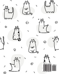 Busy Cat Planner: Personal Monthly Weekly Calendar Planner and Organizer, Simple Easy to Use Agendas and Journal Planners Notebook for Moms and Teen Girls with Funny Kitty Cover