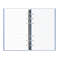 Filofax Clipbook, Classic Refillable Notebook, Vista Blue Personal (6.75 x 3.75