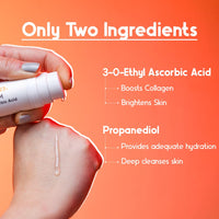 Cos-IQ 23% Vitamin C Face Serum for Glowing Skin 30ml| Advanced Molecular Skincare Technology | Highly Stable, Non Irritating, Non Sticky| Brightening & Hydrating Formula For Men & Women