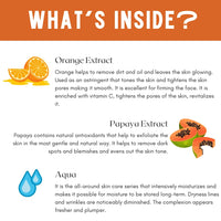 Skin Secrets Fruit Facial Massage Cream with Orange & Papaya Extract| Paraben Free, Cruelty Free & Vegan (500gm)