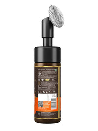 Khadi Natural Vitamin C Foaming Face Wash with In- Built Face Brush | Face Wash for Glowing Skin | Paraben, Silicone & Sulphate Free Shampoo | Suitable for All Skin Types | Powered Botanics| 150 ml