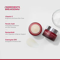 /PHD/Vitamin C Brightening Moisturizer | Vitamin C Cream for Face & Glowing Skin | Brightening Moisturizer with Pentavitin, Ferulic Acid & CoQ10 | For Men & Women | Lightweight Day Cream | 50 g