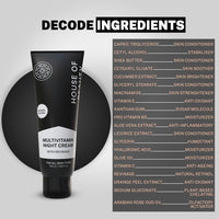 House of Beauty Multivitamin Night Cream with Revinage, Natural Retinol, For All Skin Types, 50 ml