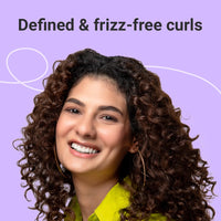 Arata Curl Styling Combo of 2 - Curl Cream (100gm) & Gel (150ml) | for Frizzy, Wavy, Curly, Coily Hair | Intensive Moisture & All-Season Curl Definition | No Sulphate,Paraben,Silicone | CG Approved