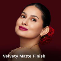 Pilgrim Matte Me Up Bullet Lipstick 4.2g | Creamy, Lightweight, Bold, Non Drying | SPF 30 | Enriched With Hyaluronic Acid & Spanish Squalane | Lipstick for dusky skin tone | Forbidden Pink-13