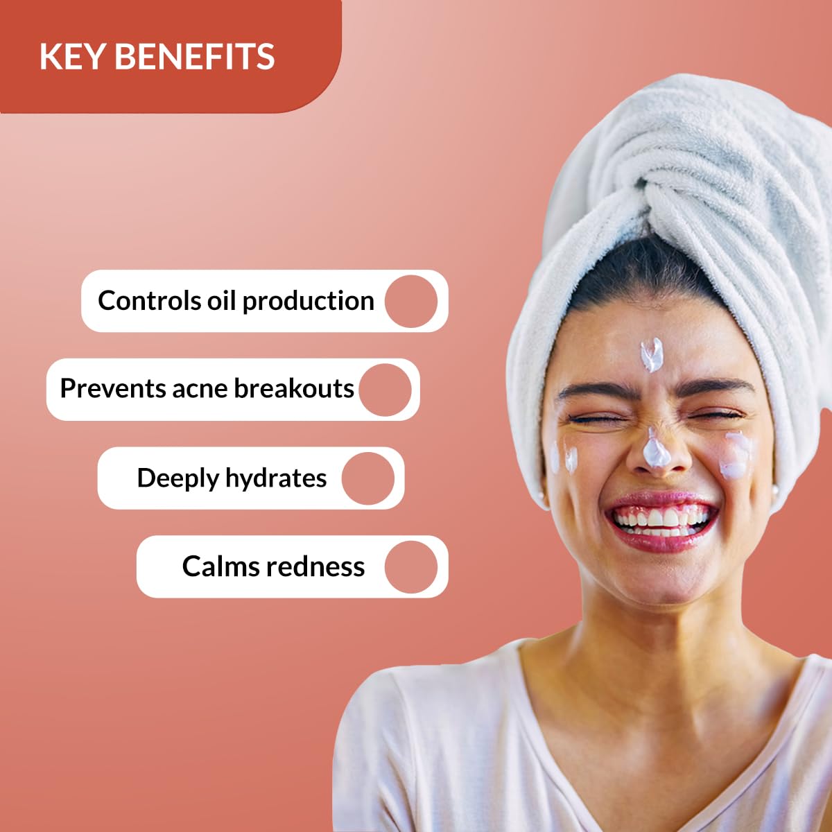 Fixderma Durave Acne Control & Oil Free Moisturizer for Face with Glycolic Acid | Niacinamide Moisturizer | Moisturizer for Oily Skin | Face Moisturizer for Women & Men - 50gm