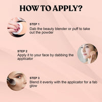 Lakyou Beauty 2in1 Primer + Matte Powder | Same Shade With Matte And Shimmery Effect | Long Lasting And Waterproof Formula | shade-02(Soft Ivory) | 30g