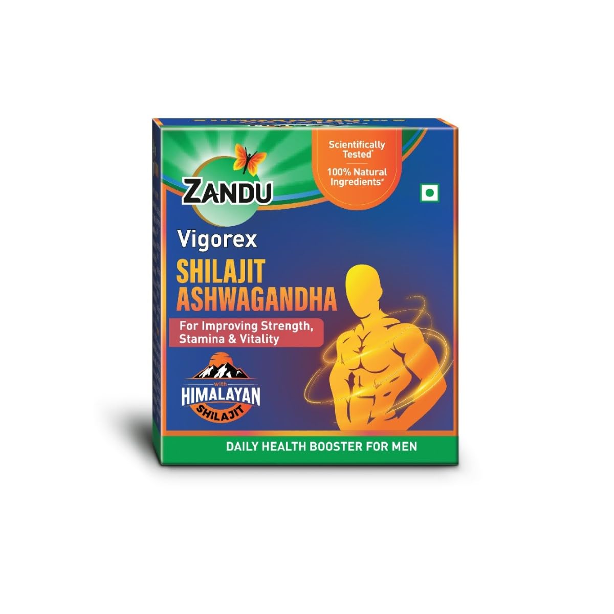 Zandu Vigorex Shilajit Ashwagandha Capsule