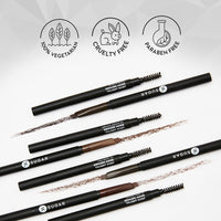 SUGAR Cosmetics Arch Arrival Brow Definer | Brow Pencil with Spoolie | Lasts Upto 12hrs | Pigmented Eyebrow Pencil |Long Lasting & Natural Finish | 3.5gm | Jerry Brown