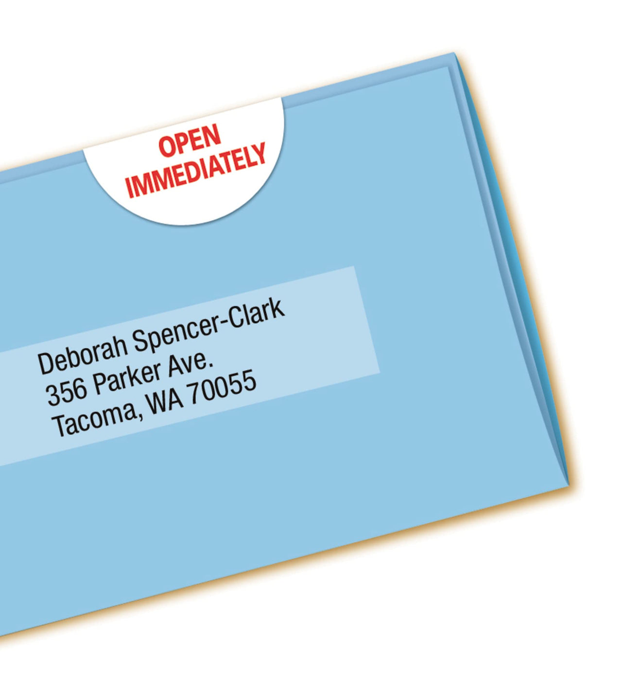 Avery Mailing Seals, 1" Round Labels, White, 600 Printable Mailing Labels (05247) 1" diameter