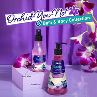 Plum BodyLovin' Orchid-You-Not Shower Gel | SLS-Free Body Wash For Women | Long Lasting Fresh Floral Fragrance | Aloe-Infused Nourishing Body Cleanser For Soft & Smooth Skin (240 ml)