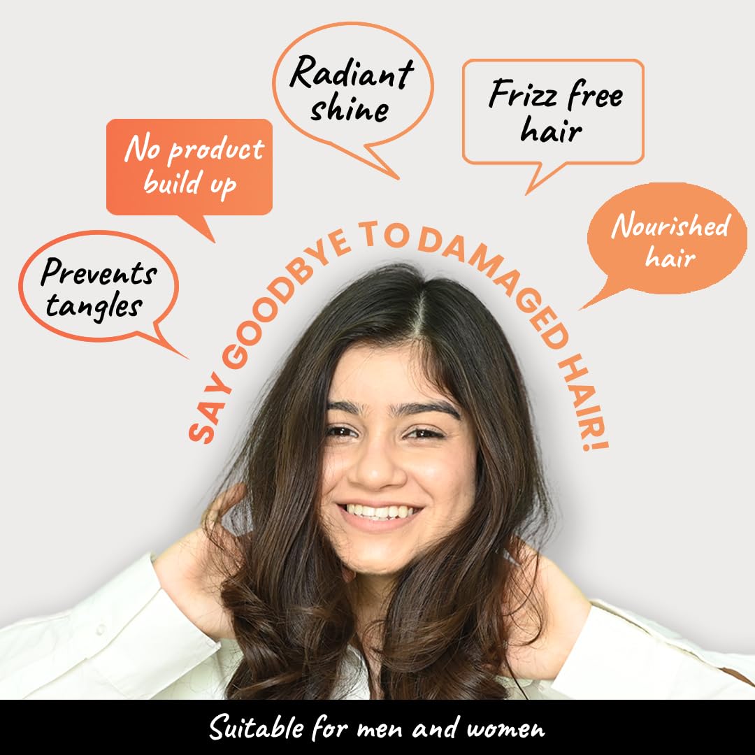 2.Oh! Italian Hair Repair Serum In Crème | For Dry Frizzy Hair with Active Repair Catalysts | Prevents Frizz and Breakage | Hair Serum for Women and Men | Keratin, Argan Oil | Lightweight, Non-Greasy