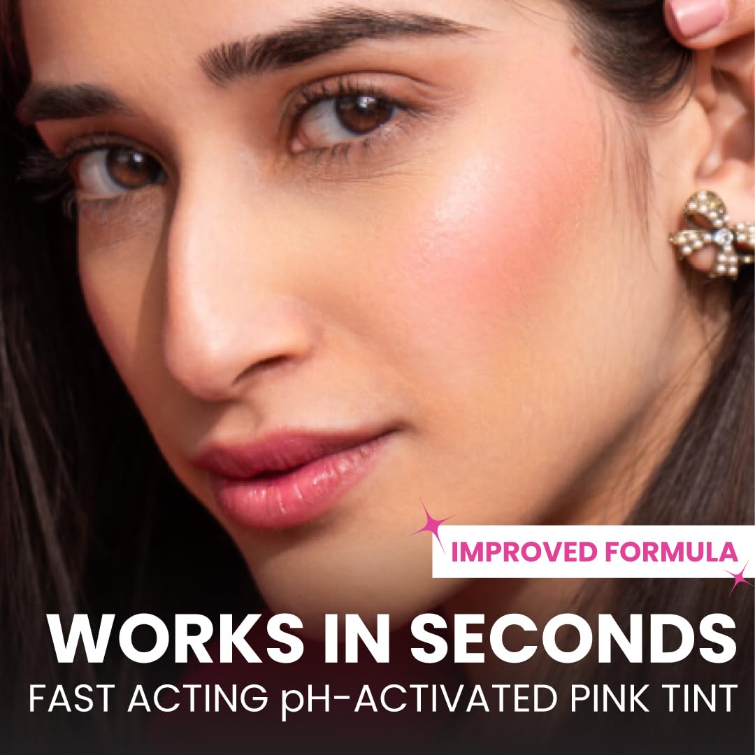 Typsy Beauty Shade Shifter PH Reactive Colour Changing Lip & Cheek Oil PH-Enomnal I Nourishing with Acai Berry & Hibiscus Oil Extracts I Unique Pink Shade Based on Skin's PH I Formulated In Italy 6.4g