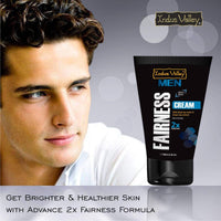 INDUS VALLEY Men Fairness Cream With Dead Sea Water & Green Tea Extract For Natural Fair Look (100 ml)