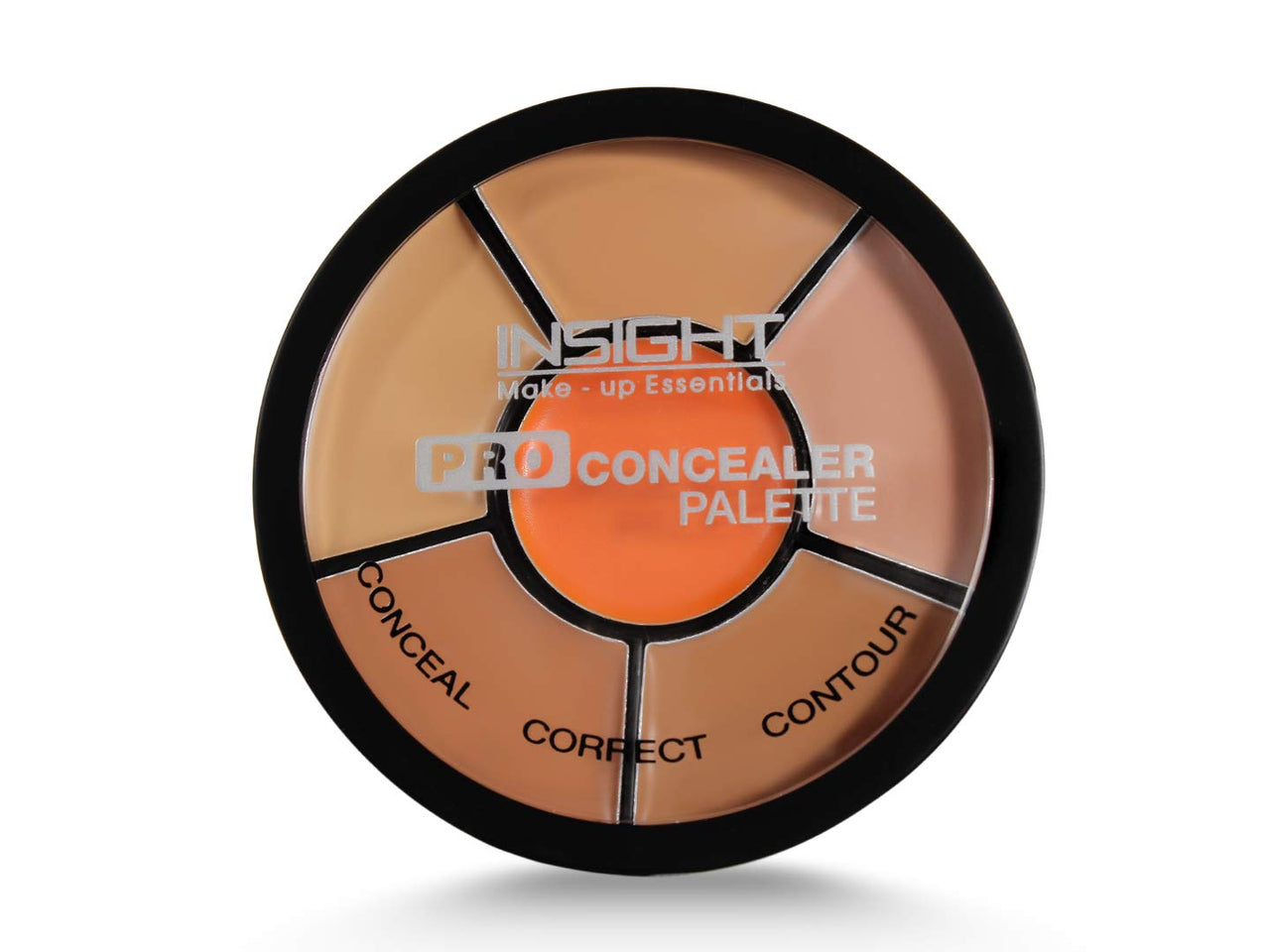 Insight Cosmetics Pro Concealer Palette (Concealer) & Insight Pressed Powder Translucent Face Powder (LIGHT, LIGHT)