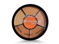 INSIGHT Cosmetics Pro Natural Cream Palette Full Coverage (Concealer) For Normal Skin & Makeup Fixer Spray 75Ml, Transparent, 1 Count, 2 Count
