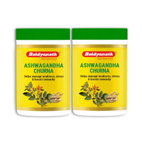 Baidyanath Ashwagandha Churna | Helps Boost Strength, Stamina & Energy | Stress Relief | Made with 100% Pure Ashwagandha - 100g (Pack of 2)