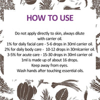 Deve Herbes Pure Juniper Berry Essential Oil (Juniperus communis) Steam Distilled 30ml