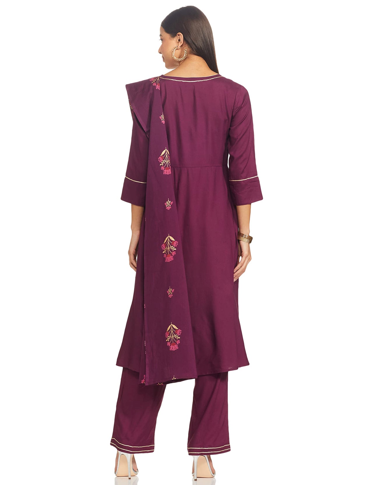 Amazon Brand - Myx Women's  Rayon Salwar Suit