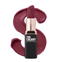 Swiss Beauty Pure Creamy Lipstick 16-Maroon Merlot (Matte)