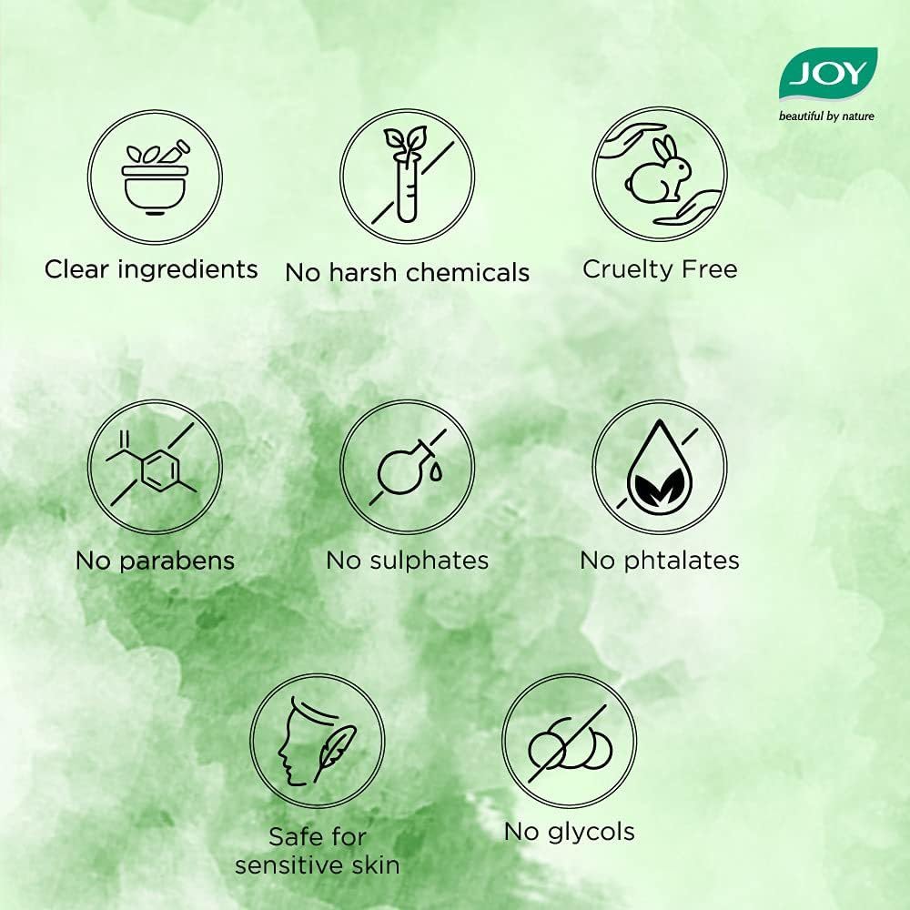 Joy Natural Actives Deep Nourishing & Black Shine 4 in 1 Multi Action Conditioning Shampoo for Dull Hair | With Apple Cider Vinegar, Amla, Back Seed & Olive Oil |(Pack of 2 X 340ml)