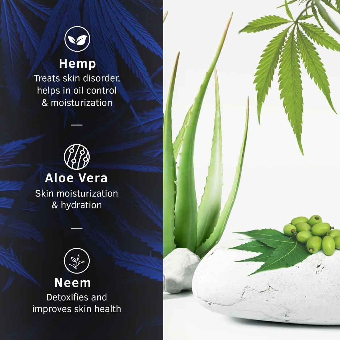 Ustraa Body Lotion Germ-Free - 200ml | Fights Dry Skin and Germs | Non-Sticky, Moisturizes & Hydrates Skin | With Hemp, Vitamin E, Aloe vera, and Neem.