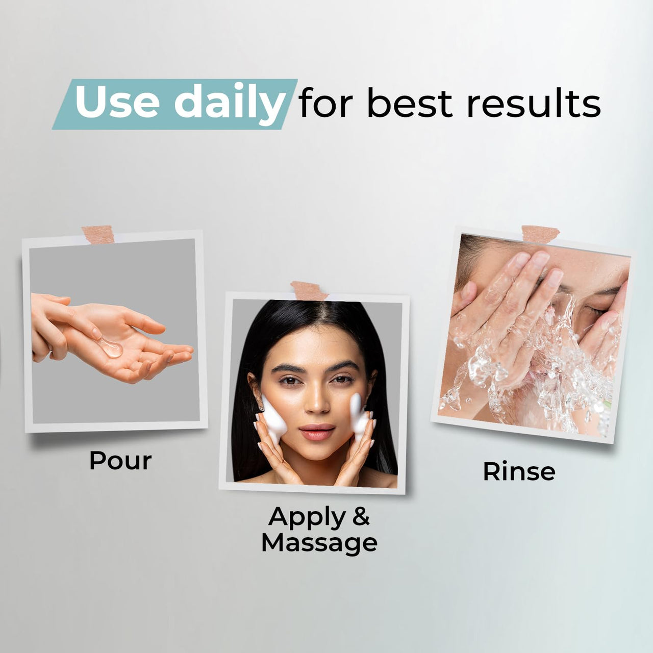 Kaya Clinic Brightening Beads Cleanser with AHA, Niacinamide, Vitamin E, Daily Use Exfoliating & Brightening Face Wash, Hydrating Cleanser for All Skin Types, 100ml