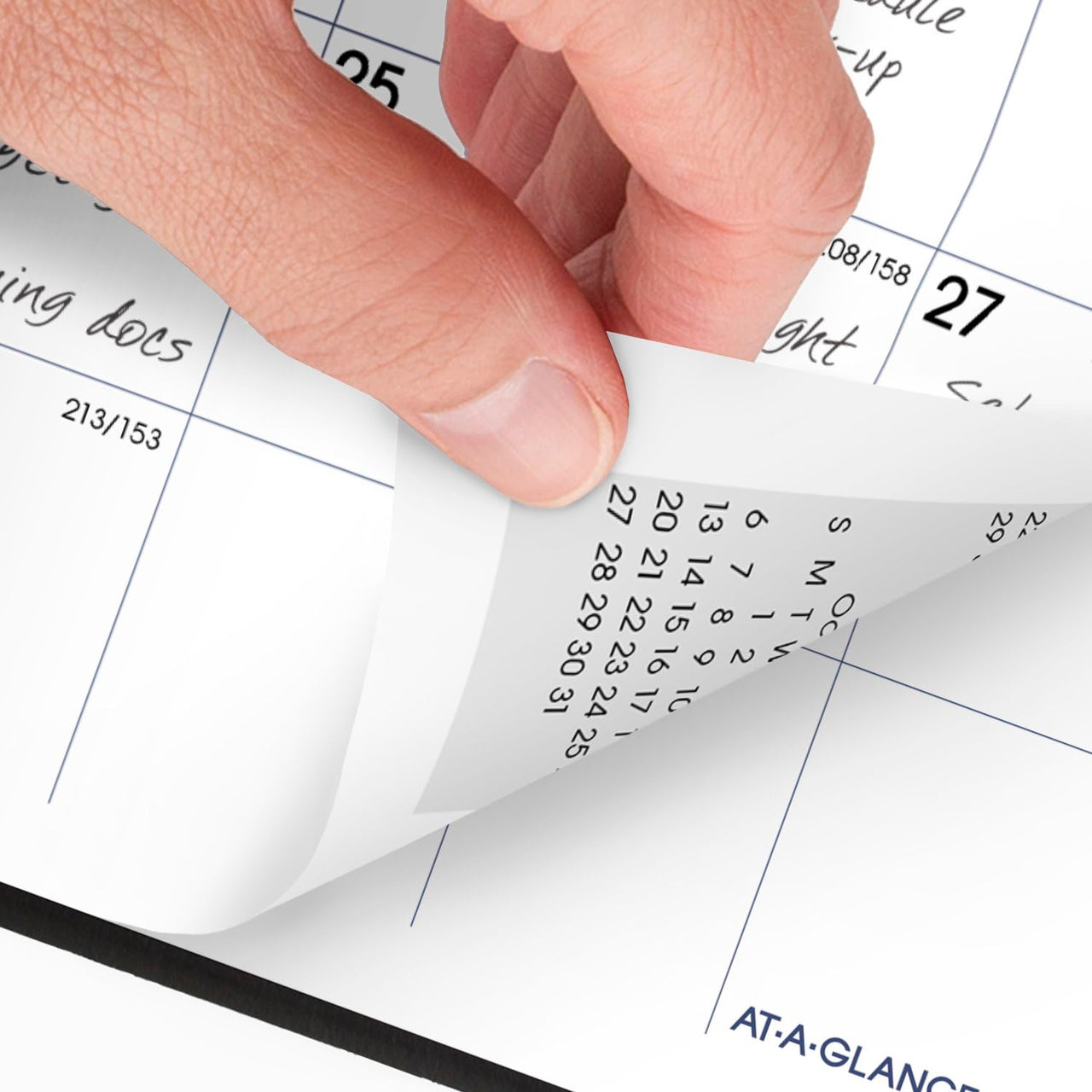 AT-A-GLANCE Planner 2024-2025 Academic, Monthly Pocket Planner, 3-1/2" x 6", Flexible Cover, DayMinder, Black (AY5300) Pocket Size 2024-2025 New Edition