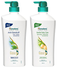 Himalaya Anti Dandruff Shampoo, 700ml And Himalaya Gentle Daily Care Protein Shampoo, 700ml
