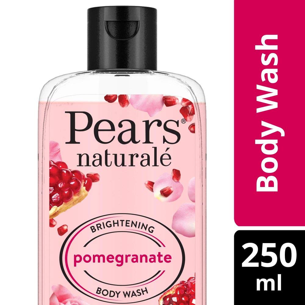 Pears Naturale Detoxifying Aloevera Bodywash, 250 Ml & Naturale Brightening Pomegranate Bodywash, 250 Ml