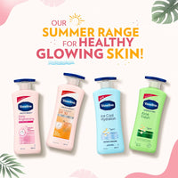 Vaseline Healthy Bright Complete 10 Body Lotion, Anti- Ageing Lotion With Vitamin B3, Aha, Pro-Retinol, 400 ml